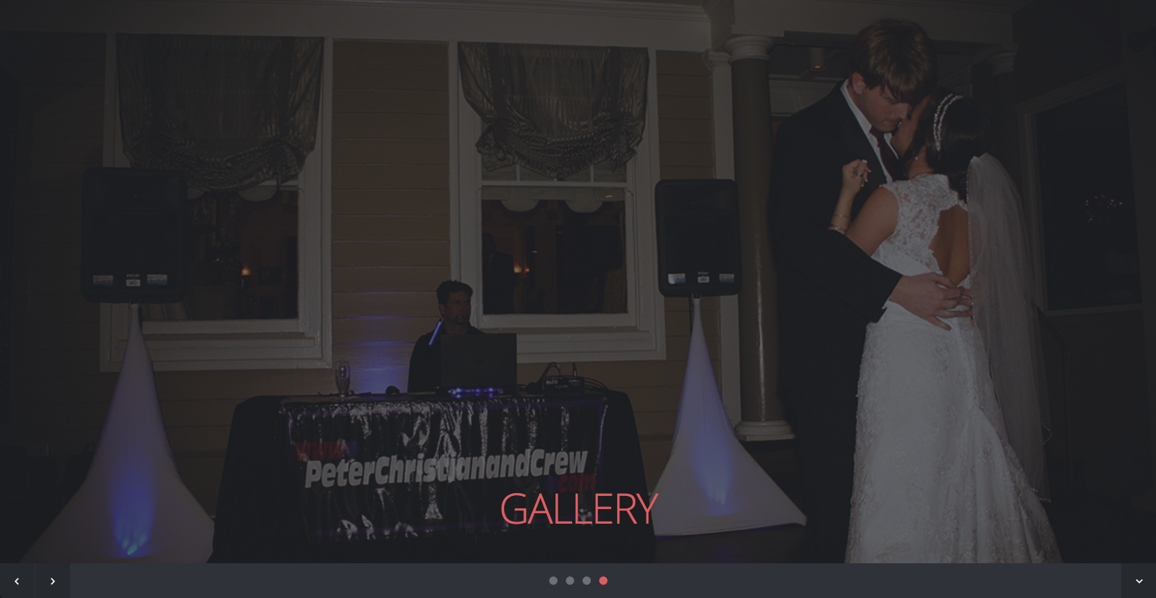 A custom Website for Peter Christian & Crew in Jackson, MS.